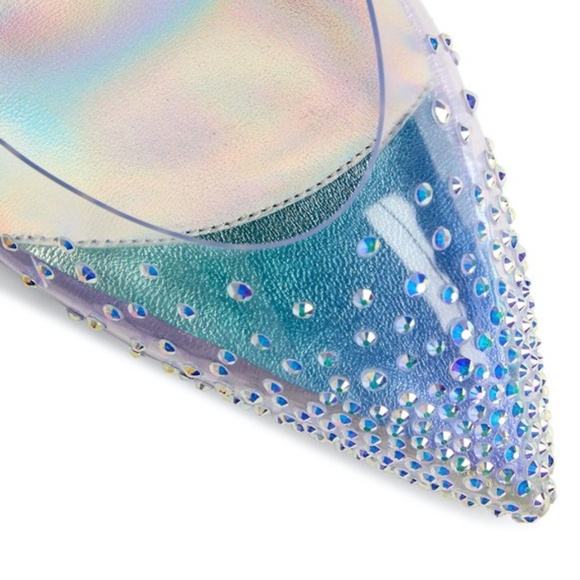 Christian Louboutin Spikaqueen Iridescent BNIB Size 11 - Picture 4 of 17